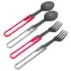 MSR Folding Utensil Set - 4 Piece -Outdoor Research Store 03169 msr folding utensils fork spoon set