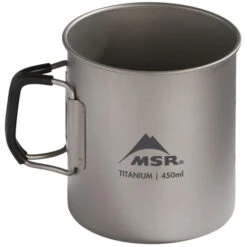 MSR Titan Cup -Outdoor Research Store 13847 msr titan titanium cup 450ml no lipsaver