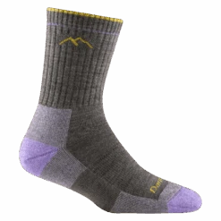 Darn Tough Women's Hiker Micro Crew Midweight Hiking Socks -Outdoor Research Store 1903 Taupe