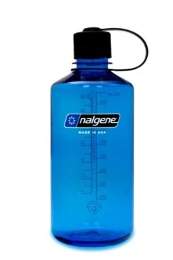 Nalgene Tritan Sustain 1L Narrow Mouth Water Bottle -Outdoor Research Store 32oz NM Blue 1010x1516 FRONT 505x758 1