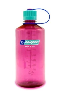 Nalgene Tritan Sustain 1L Narrow Mouth Water Bottle -Outdoor Research Store 32oz NM Electric Magenta Sustain Front 505x758 1