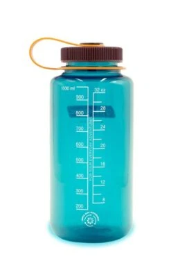 Nalgene Tritan Sustain 1L Wide Mouth Water Bottle -Outdoor Research Store 32oz WM Teal Back 505x763 1