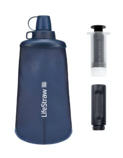 LifeStraw Peak Series 1L Squeeze Bottle Water Filter -Outdoor Research Store 650 Blue components 1000x b1ea0b98 af39 477c 9215 3d5471ffa685