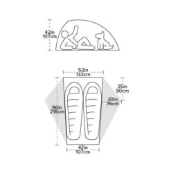 Big Agnes Crag Lake SL 2 Person Backpacking Tent -Outdoor Research Store Big Agnes Crag Lake SL 2 Person Backpacking Tent Dimensions