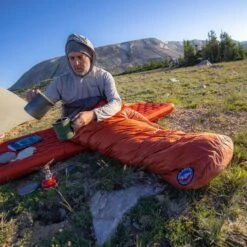Big Agnes Greystone 0 Down Sleeping Bag -Outdoor Research Store Big Agnes Greystone 0 Down Sleeping Bag Lifestyle 1