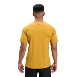 Black Diamond Distance Short Sleeve Tech Tee -Outdoor Research Store Black Diamond Distance Short Sleeve Tech Tee Back Amber
