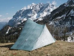 Bonfus Solus 1P Ultralight 1 Person Tent -Outdoor Research Store Bonfus Solus 1P Ultralight 1 Person Tent Pitched with Guylines