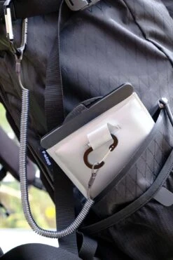 Cold Case Gear QuickClip Security System -Outdoor Research Store Cold Case Gear QuickClip Security System Attached