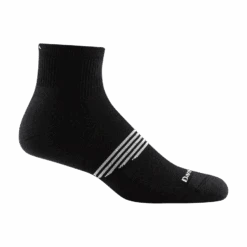 Darn Tough Element Quarter Lightweight Athletic Socks -Outdoor Research Store Darn Tough Element Quarter Lightweight Athletic Socks Black