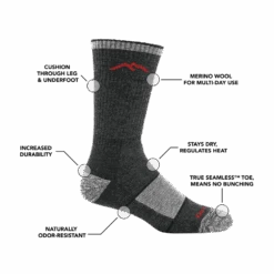 Darn Tough Hiker Boot Midweight With Full Cushion Socks 17 Darn Tough Hiker Boot Midweight With Full Cushion Socks -Outdoor Research Store Darn Tough Hiker Boot Midweight with Full Cushion Socks Specifications