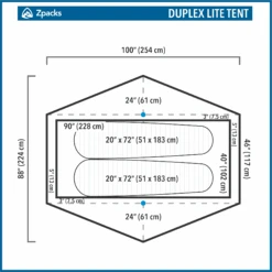 Zpacks Duplex Lite 2 Person Ultralight Tent -Outdoor Research Store Duplex Lite Schematic 2048x 26967058 7209 4de3 8fb4 087874eb78b6