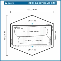Zpacks Duplex Classic 2 Person Ultralight Tent -Outdoor Research Store Duplex Schematic 2 2048x 88a5437c bf72 4faa b553 41ee74d4dd6f
