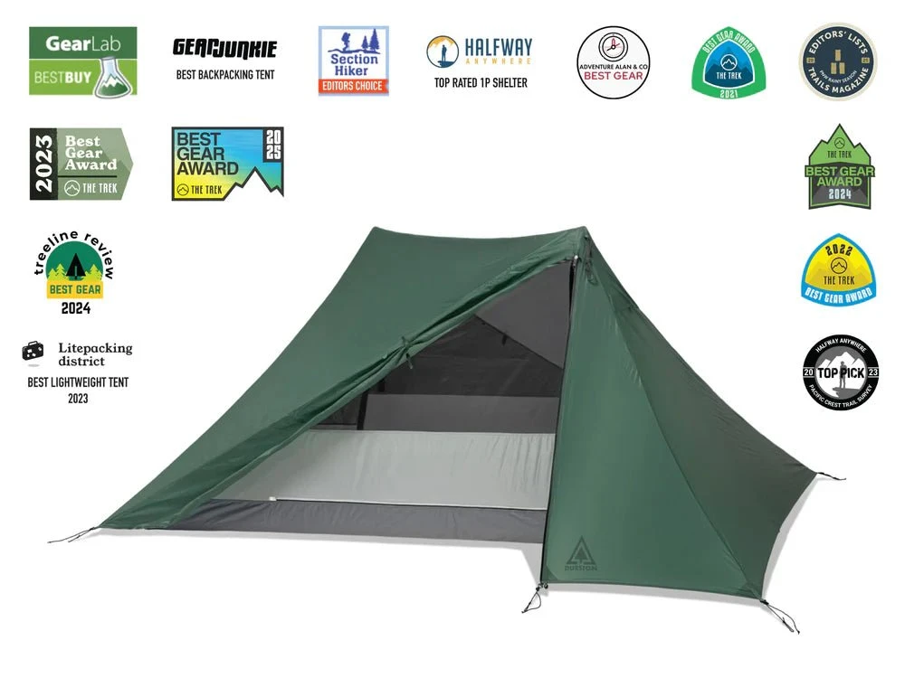 Durston Gear X-Mid 1 Solid Ultralight Tent 2 Durston Gear X-Mid 1 Solid Ultralight Tent - Image 2