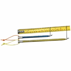 Easton Nano 6” Tent Pegs (Pack Of 4) -Outdoor Research Store Easton Nano 6 Tent Pegs Pack of 4 Measurements