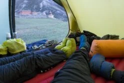 Exped Down Socks -Outdoor Research Store Exped Down Socks Lifestyle 2