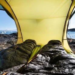 Exped Ultra -5 Down Sleeping Bag -Outdoor Research Store Exped Ultra 5 Down Sleeping Bag Lifestyle 1