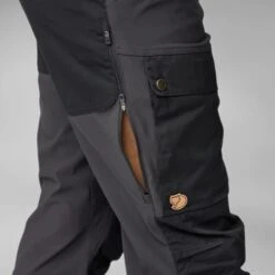 Fjallraven Men's Keb Trousers 34 Fjallraven Men's Keb Trousers -Outdoor Research Store Fjallraven Men s Keb Trousers Model Close Up Leg Stretch Open Zip Breathability