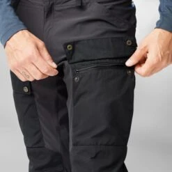Fjallraven Men's Keb Trousers 30 Fjallraven Men's Keb Trousers -Outdoor Research Store Fjallraven Men s Keb Trousers Model Close Up Pocket Zip