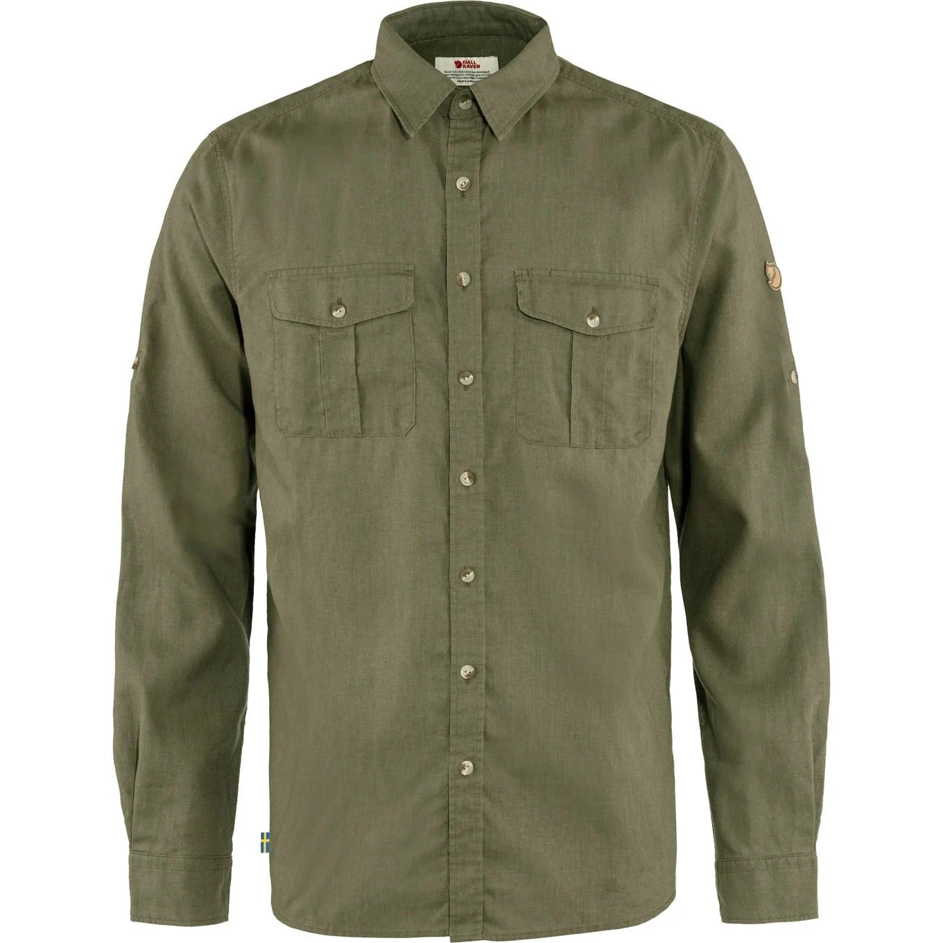 Fjallraven Men's Övik Travel Shirt Long Sleeve 2 Fjallraven Men's Övik Travel Shirt Long Sleeve - Image 2