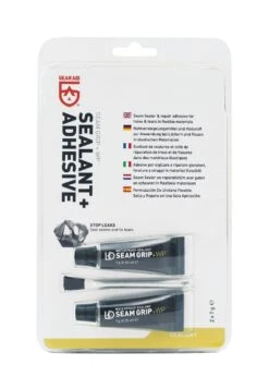 Gear Aid Seam Grip + WP Waterproof Sealant And Adhesive - 2x 7g Tubes