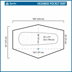 Zpacks Hexamid Pocket Tarp -Outdoor Research Store Hexamid Pocket Tarp 24 Schematic 2048x b5007014 eb34 4907 8d74 aae30f3b167b