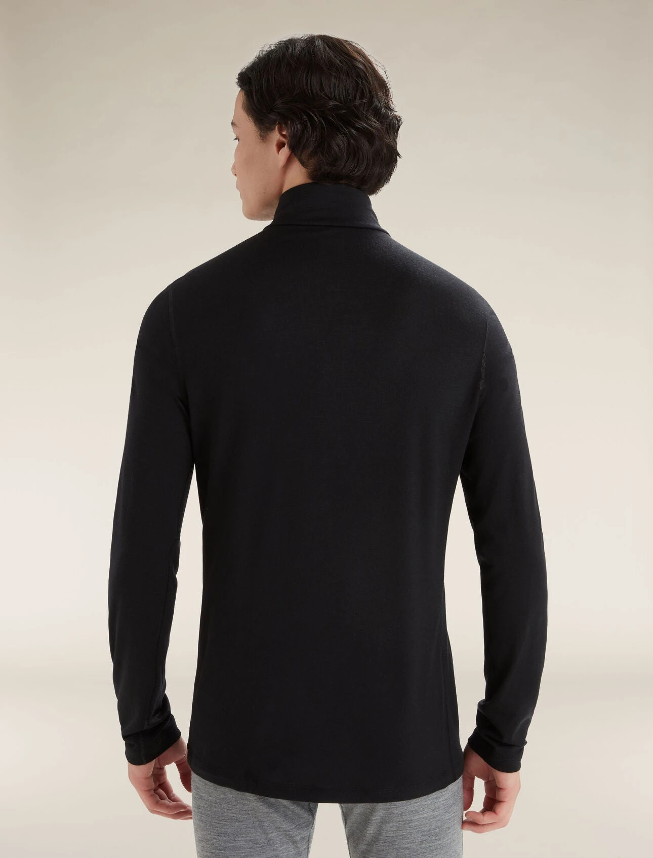 Icebreaker Men's Merino 200 Oasis Long Sleeve Half Zip Thermal Top - Image 2