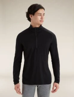 Icebreaker Men's Merino 200 Oasis Long Sleeve Half Zip Thermal Top