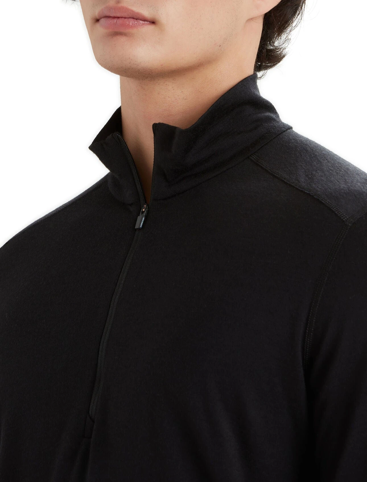 Icebreaker Men's Merino 200 Oasis Long Sleeve Half Zip Thermal Top - Image 3