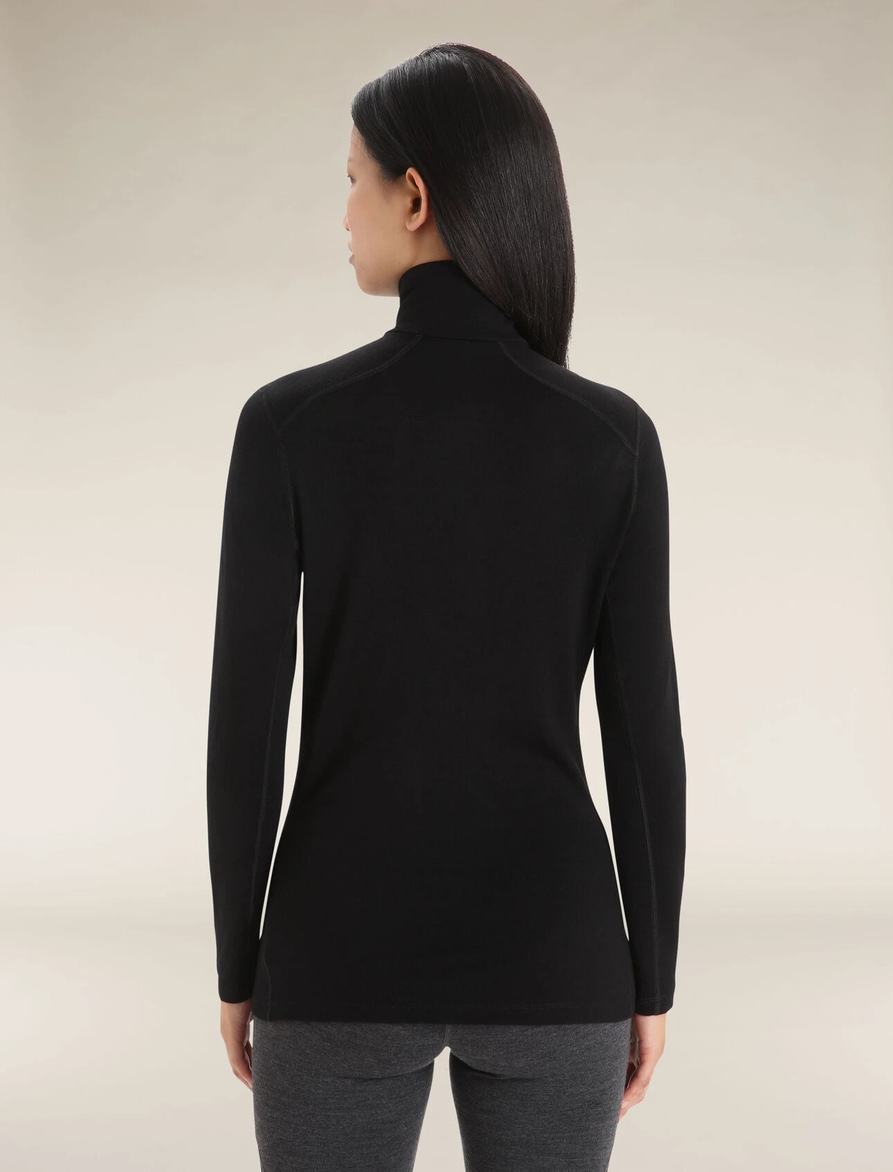 Icebreaker Women's Merino 200 Oasis Long Sleeve Half Zip Thermal Top - Image 2