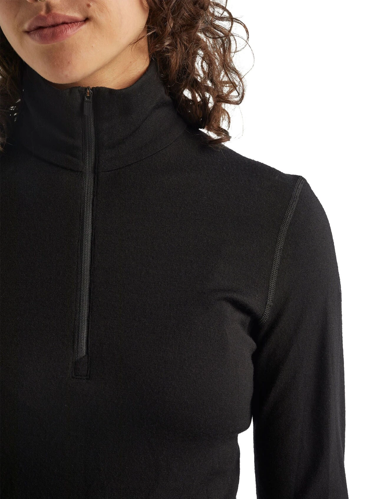 Icebreaker Women's Merino 200 Oasis Long Sleeve Half Zip Thermal Top - Image 5