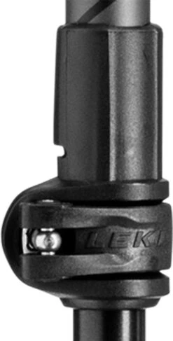 Leki Khumbu Lite Trekking Poles (pair) -Outdoor Research Store Leki Khumbu Lite Trekking Poles Close up Lock