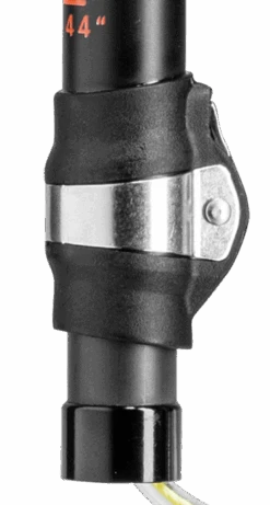 Leki Makalu FX Carbon Trekking Poles (pair) -Outdoor Research Store Leki Makalu FX Carbon Trekking Poles Close Up Lock 1