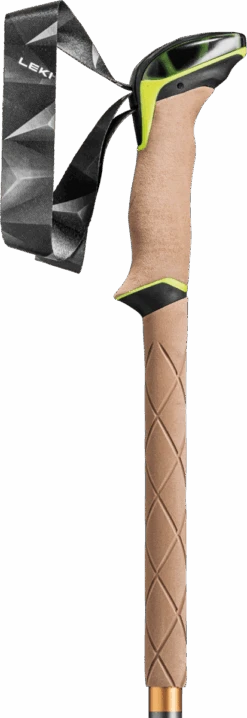 Leki Sherpa Trekking Poles (pair) -Outdoor Research Store Leki Sherpa Trekking Poles Close Up Handle and Strap