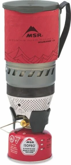 MSR WindBurner 1.0L Personal Stove System -Outdoor Research Store MSRMSR WindBurner 1.0L Personal Stove System Gas Canister