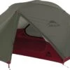 MSR Elixir 2 Backpacking Tent + Footprint -Outdoor Research Store MSR Elixir 2 Backpacking Tent Footprint Pitched
