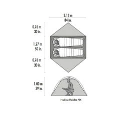 MSR Hubba Hubba NX 2-Person Backpacking Tent 12 MSR Hubba Hubba NX 2-Person Backpacking Tent -Outdoor Research Store MSR Hubba Hubba NX 2 Person Backpacking Tent Measurements