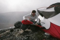 MSR Hubba NX 1 Person Solo Backpacking Tent -Outdoor Research Store MSR Hubba NX 1 Person Solo Backpacking Tent Lifestyle 2