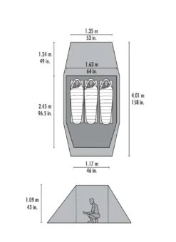 MSR Tindheim 3 Backpacking Tunnel Tent + Footprint -Outdoor Research Store MSR Tindheim 3 Backpacking Tunnel Tent Footprint Measurements
