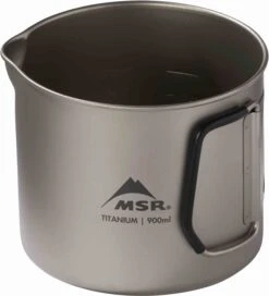 MSR Titan Kettle 900ml -Outdoor Research Store MSR Titan Kettle 900ml Titanium