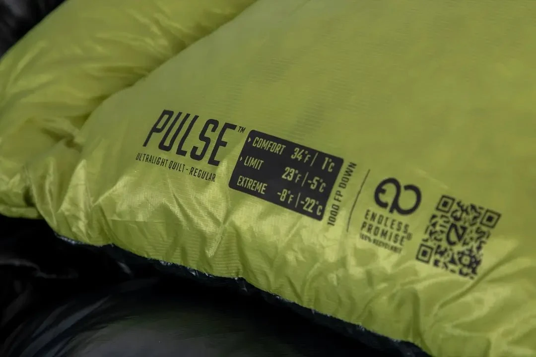 NEMO Pulse 20/30 Ultralight Down Quilt Comfort Rating 1°C 14 NEMO Pulse 20/30 Ultralight Down Quilt Comfort Rating 1°C - Image 14