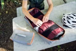 ORTLIEB Packing Cubes 16 ORTLIEB Packing Cubes -Outdoor Research Store ORTLIEB Packing Cubes Inside Open Lifestyle 1