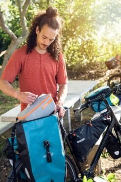 ORTLIEB Toiletry Bag -Outdoor Research Store ORTLIEB Toiletry Bag Lifestyle Packing 3