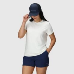 Outdoor Research Logo Trucker Cap -Outdoor Research Store Outdoor Research Logo Trucker Cap Model Women Front