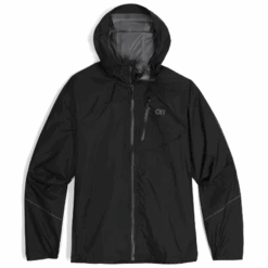 Outdoor Research Men's Helium Rain Jacket -Outdoor Research Store Outdoor Research Men s Helium Rain Jacket Front Zip