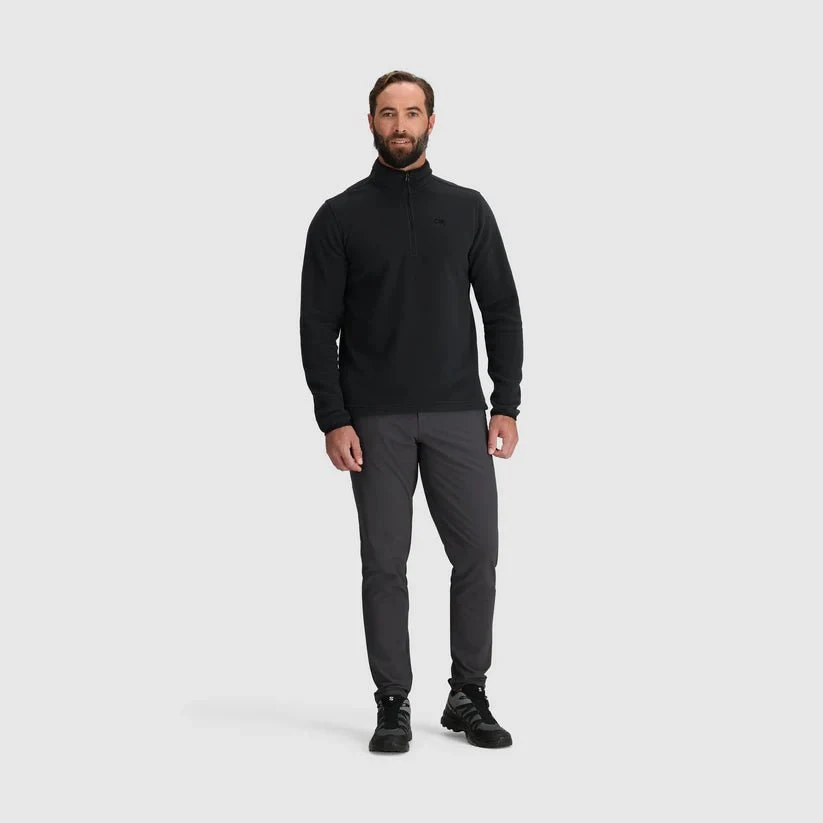Outdoor Research Men's Polartec 100 Quarter Zip Fleece Jacket - Image 2