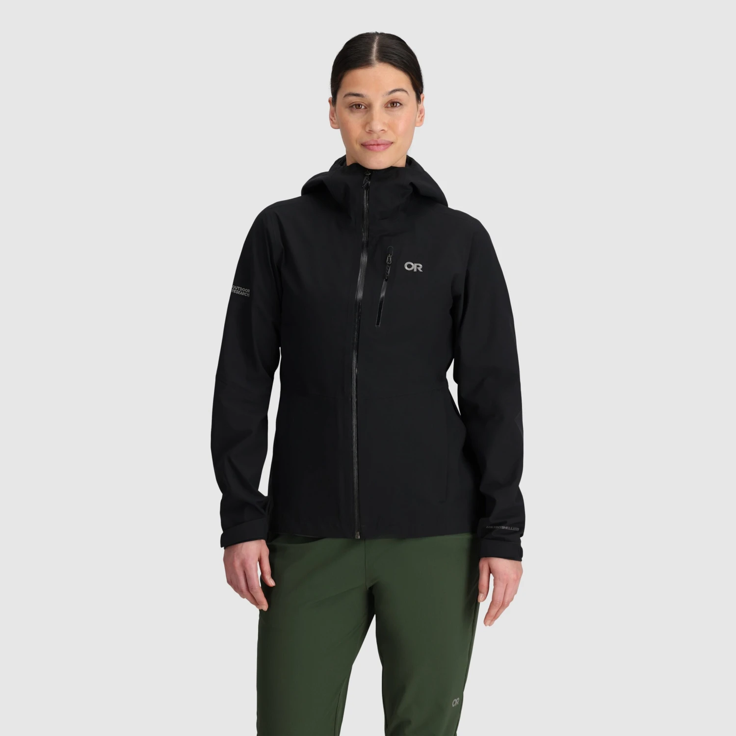 Outdoor Research Women's Aspire 3L Waterproof Jacket 1 Outdoor Research Women's Aspire 3L Waterproof Jacket