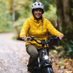 Outdoor Research Women's SuperStrand LT Insulated Hoodie -Outdoor Research Store Outdoor Research Women s SuperStrand LT Insulated Hoodie Yellow Bike