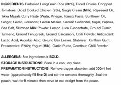 Summit To Eat Chicken Tikka With Rice 7 Summit To Eat Chicken Tikka With Rice -Outdoor Research Store S2S Tikka Ingredients