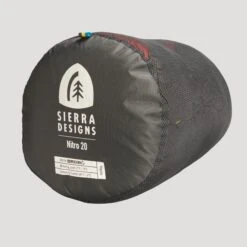 Sierra Designs Nitro 20 Deg Down Sleeping Bag Comfort Rating -2 °C -Outdoor Research Store SD 2018 Nitro0Womens Grey 70604618R StorageBagShadow