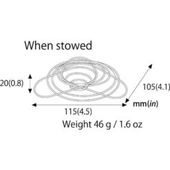 SOTO Helix Coffee Maker 13 SOTO Helix Coffee Maker -Outdoor Research Store SOTO Helix Coffee Maker Folded Size
